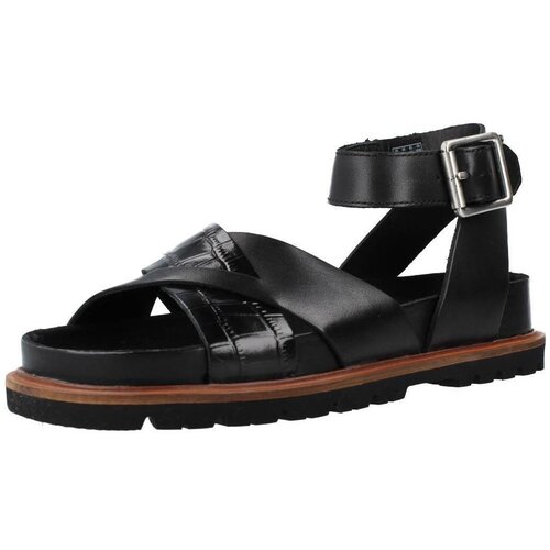 Clarks Sandali &amp;amp; Odprti čevlji ORIANNA CROSS Črna Slike