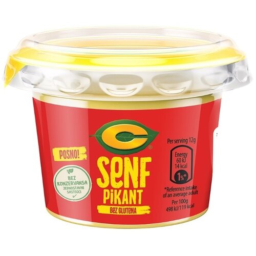 C proizvodi senf c pikant ča&amp;scaron;a 100g Slike