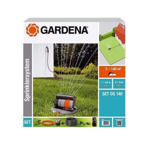 Gardena Kompletna garnitura s kvadratno potopno brizgalko OS 140 Cene