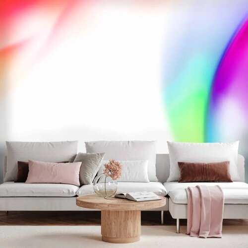  Foto tapeta - Abstraction - Strong Colors of Irregular Shapes - Multicolor 400x280 Cijene