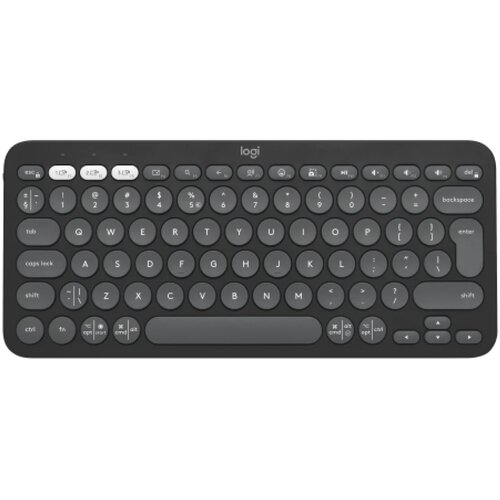 Logitech Pebble Keys 2 K380s grafitna brezžična tipkovnica s slovenskimi tipkami Cene