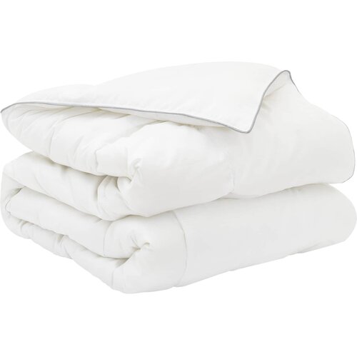  Set pokrivača Bijela 140 x 220 cm Pamuk, bambus, poliester Slike