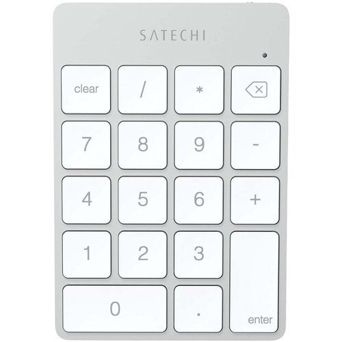 Satechi Brezžična Bluetooth numerična tipkovnica iz ultra tankega aluminija, Srebrna, (5000284027) Cene