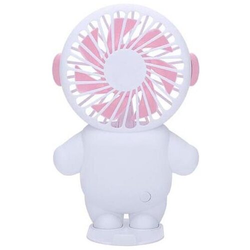 Punjivi džepni ventilator 4,5W/5V 300 mAh bela/ružičasta Slike
