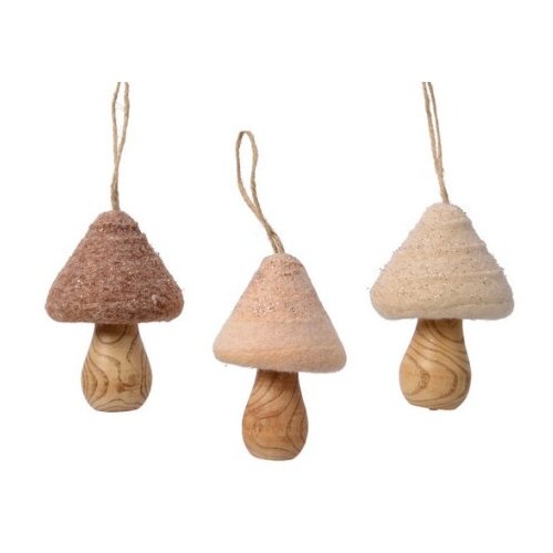 Dekordom novogodišnja dekoracija - hanging mushroom 10cm 740090 - kmg ( 041207 ) Cene