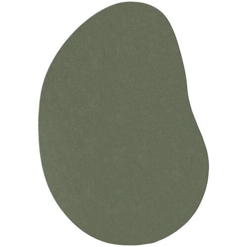 vidaXL Tepih za područje Zelena šuma 80x150 cm Poliester Neklizajući Cijene