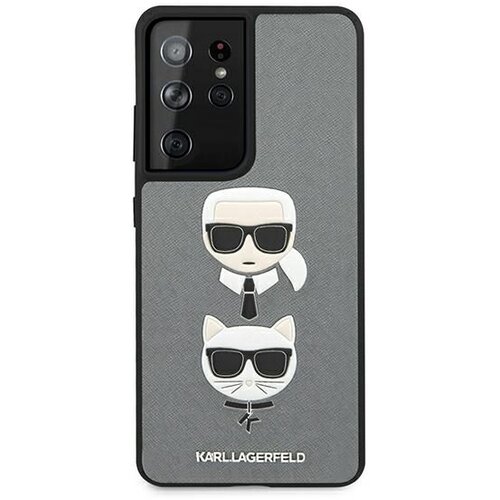Karl Lagerfeld maska K&amp;amp;C Heads Embossed za Samsung S21+ Slike