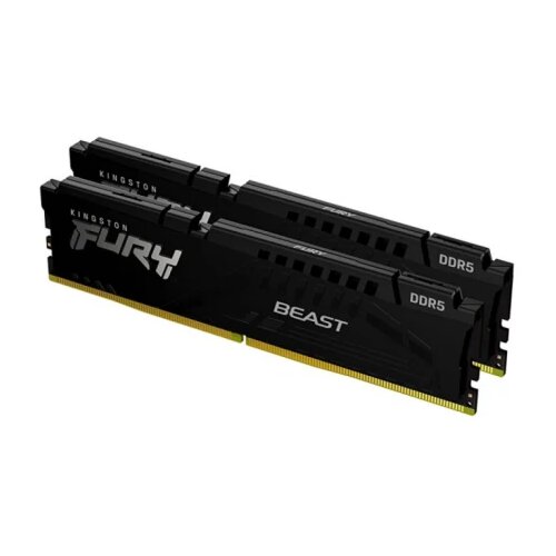 Kingston RAM DIMM DDR5 32GB (2x16) 5600 Fury Beast RGB, KF556C36BBEAK2-32 Slike