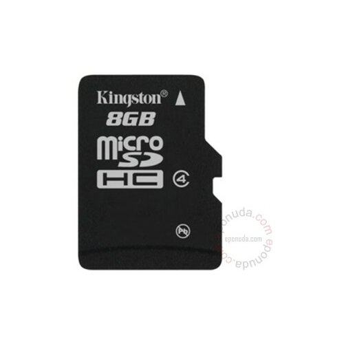 Kingston MicroSDHC 8GB SDC4/8GBSP memorijska kartica Slike