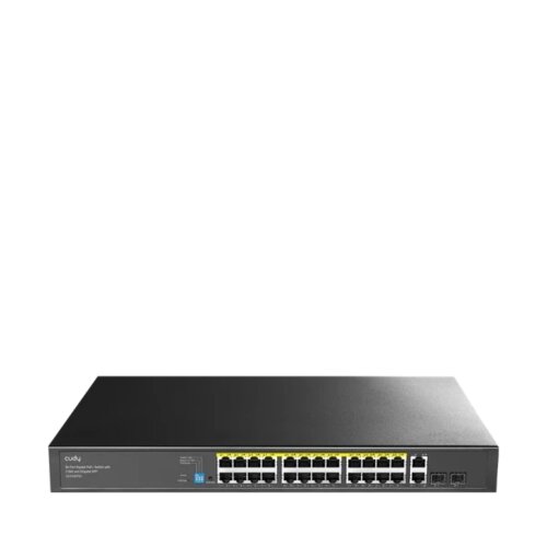 Cudy Svič 10/100/1000 24-port GS1026PS2/24 PoE+/2x Uplink/2x SFP/300W Cene