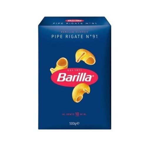 Barilla testenina Pipe Rigate, 500g Cene