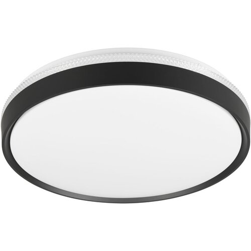  Črna/bela LED stropna svetilka ø 47 cm Spacy Cene