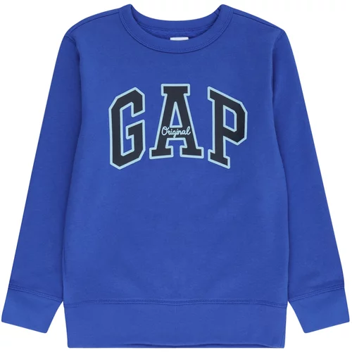 GAP Sweater majica 'HERITAGE' mornarsko plava / opal / kraljevsko plava