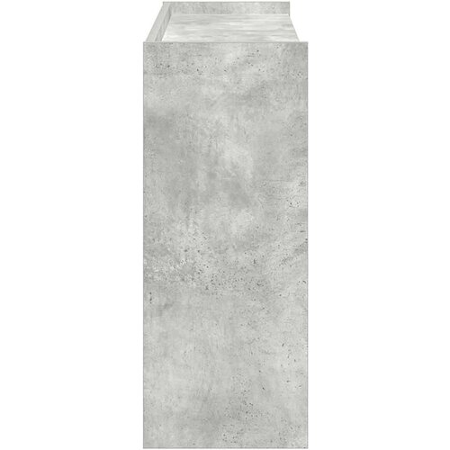 VidaXL stalak za cipele boja betona 80x25x62 cm konstruirano drvo Slike