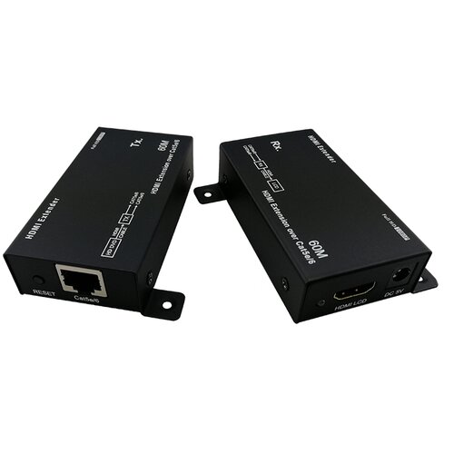 E-green Adapter-Konvertor HDMI extender - RJ 45 cat5e/6, 60m Cene