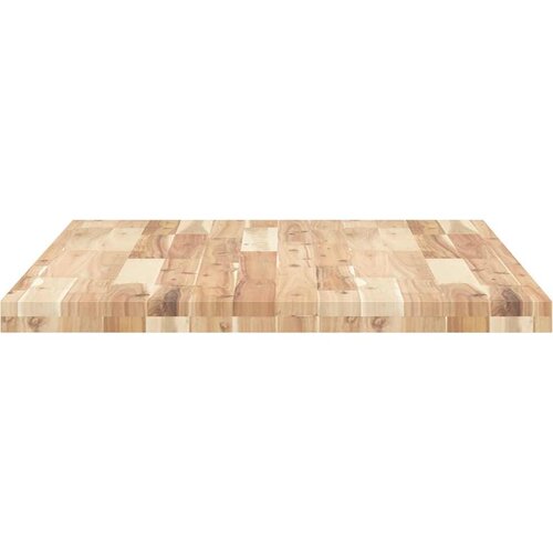  Ploča za radni stol neobrađena 80x70x4 cm od bagremovog drva Slike