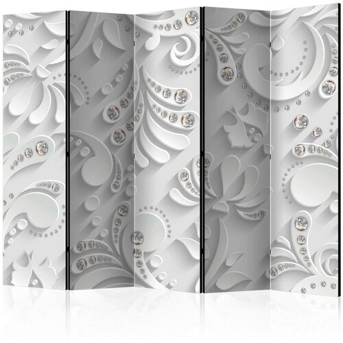 Artgeist Paravan Flowers In Crystals I, 5-Delni, Dvostranski Cene