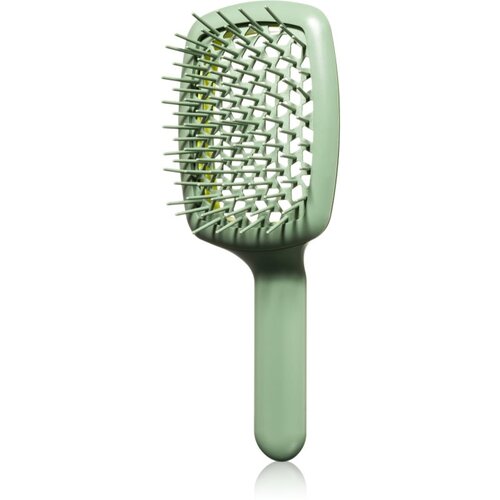 Janeke Curvy &amp;quot;M&amp;quot; Vented Brush ravna krtača za toplotno oblikovanje las 21 x 8,5 x 4 cm 1 kos Slike