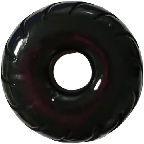 Pulselock Forge - črn TPE penisni obroč z vzorcem kolesa (19 mm) Cene