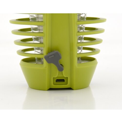  LED prenosiva punjiva lampa sa lapačem za insekte LED/2W/3,7V IPX4, zelena Slike