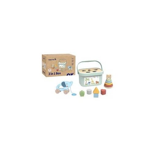 Tooky Toy drvena kantica 3 u 1 tj002 Cene