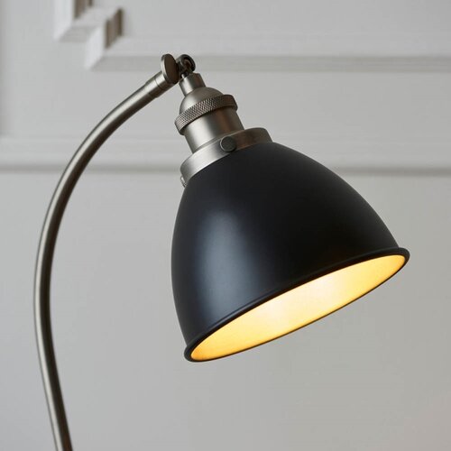  Endon 98752 - Stona lampa FRANKLIN 1xE14/7W/230V mat hrom/antracit Slike