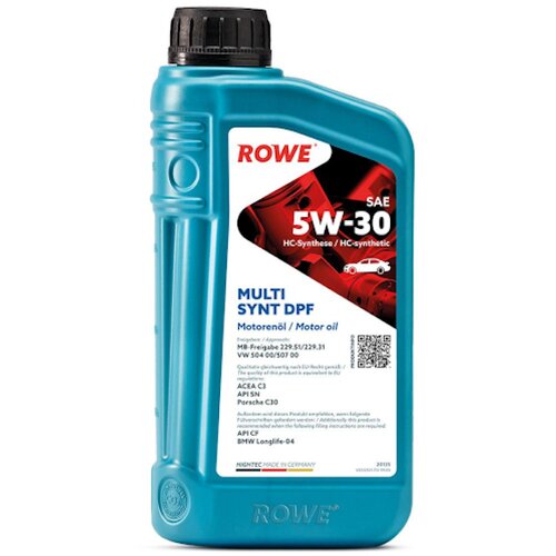 Rowe hightec multi synt motorno ulje 5W30 1L Cene