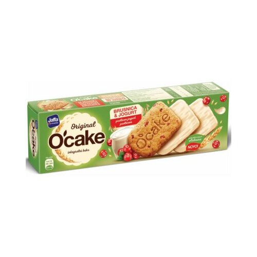 Jaffa OCake intektalni keks brusnica i jogurt 152g kutija Cene