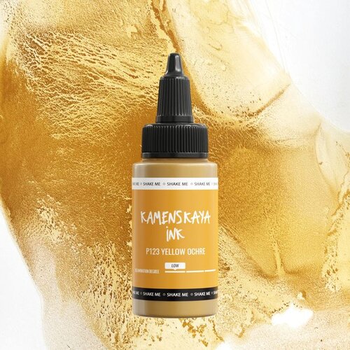  Alkoholno mastilo KAMENSKAYA DELAMINATING 30ml | P-123 Yellowokrova Cene