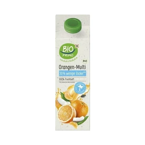 BIO PRIMO Bio multi-sadni sok s pomarančo