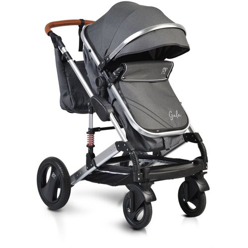 Cangaroo Venco kombinovana kolica za bebe Gala Black Leather (CAN4928) Cene