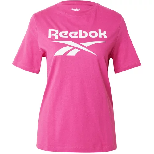 Reebok Tehnička sportska majica 'IDENTITY' roza / bijela