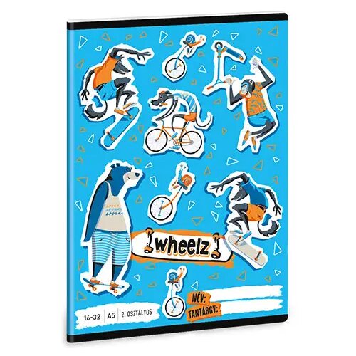 Ars Una Črtasti zvezek za 2. razred : Wheelz A/5 16-32 Cene