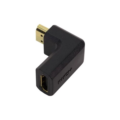 Logilink AH0005 HDMI adapter [1x mo&scaron;ki konektor HDMI - 1x ženski konektor HDMI] črna 90&deg; kotni levo, (20430099) Cene