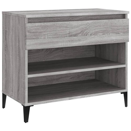 Maison Chic Omarica za obutev - Kopa za čevlje siva sonoma 70x36x60 cm inženirski les, (21777339) Slike
