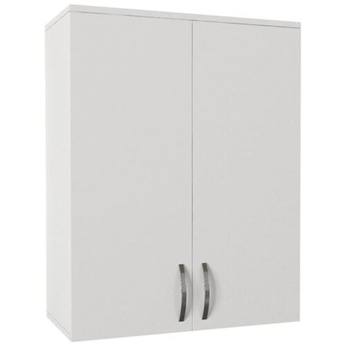 Hanah home Zoe - White White Bathroom Cabinet O&amp;Scaron;TEĆENO Slike