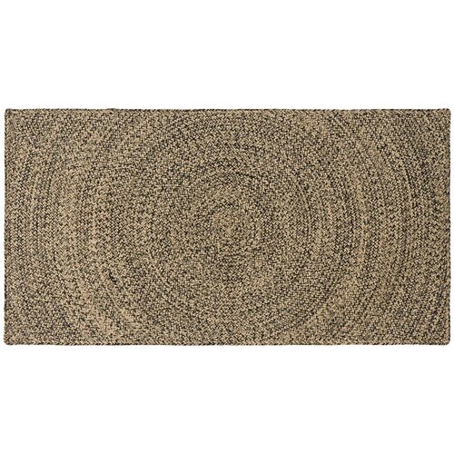  Tepisi za područja Prirodna i crna 80 x 150 cm Juta Cene
