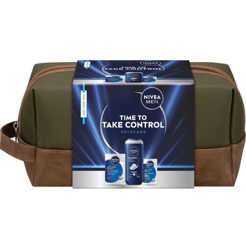 Nivea MEN Time to Take Control darilni set za obraz in telo Slike