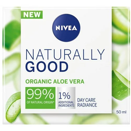 Nivea Naturally Good Aloe Vera dnevna krema za kožo 50 ml za ženske