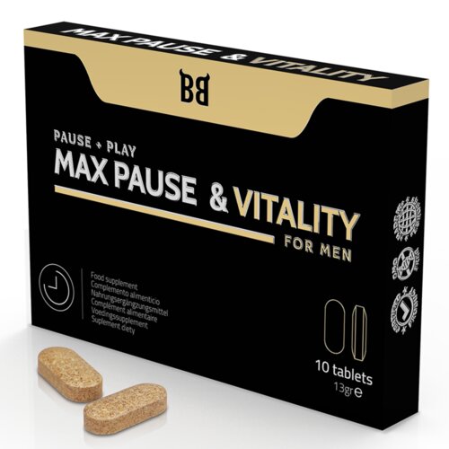 BlackBull By Spartan - MAX PAUSE & VITALITY PAUSE + PLAY FOR MEN 10 TABLETS Cijene