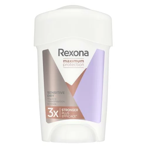 Rexona Maximum Protection Sensitive Dry kremasti antiperspirant 45 ml za ženske