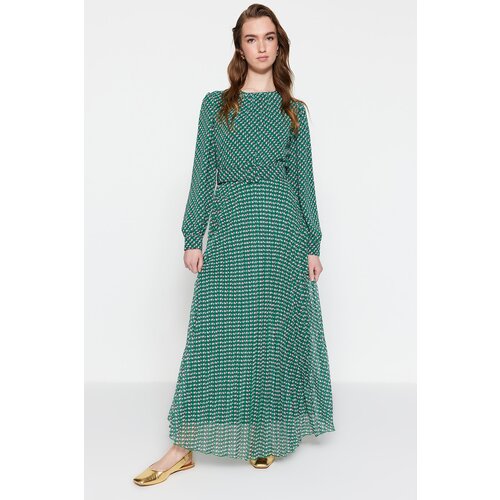 Trendyol Dress - Green - Skater Slike