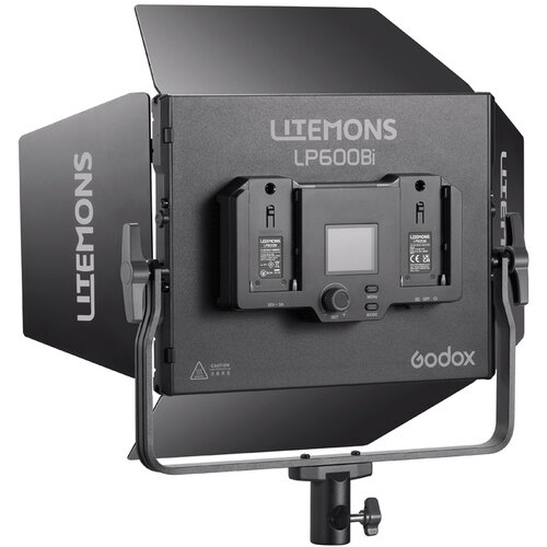 Godox LP600Bi K3 Black Litemons Bi-color LED Light Panel 3-light kit Slike
