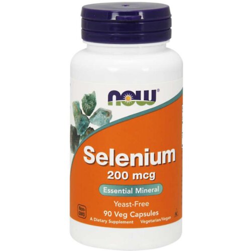 Now Foods selen 200 mcg 90 kapsula Cene
