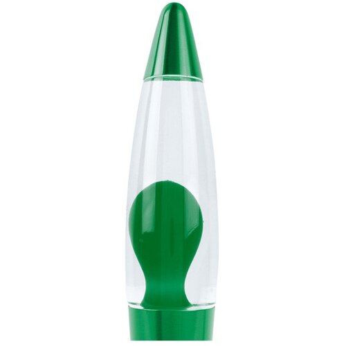 Leitmotiv Zelena steklena lava svetilka (vi&amp;scaron;ina 35,5 cm) Funky Rocket Lava &amp;ndash; Slike