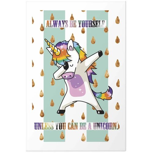  Plakat - Always Be Yourself 40x60 Bez okvira s margom Slike