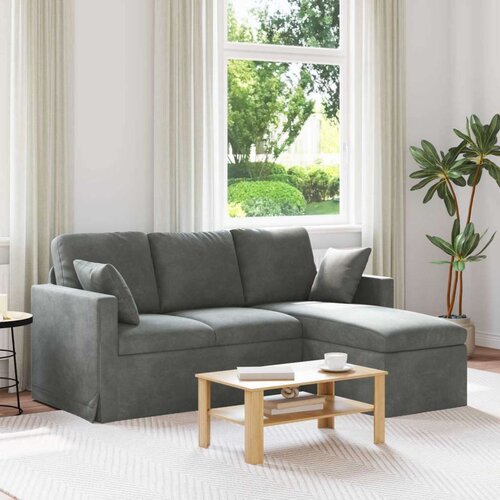 SOFA Tamno siva 198 x 134 x 80 cm Bar&amp;scaron;un Slike