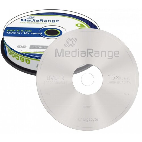  Dvd-r mediarange 4,7gb 1/10 tortica Cene