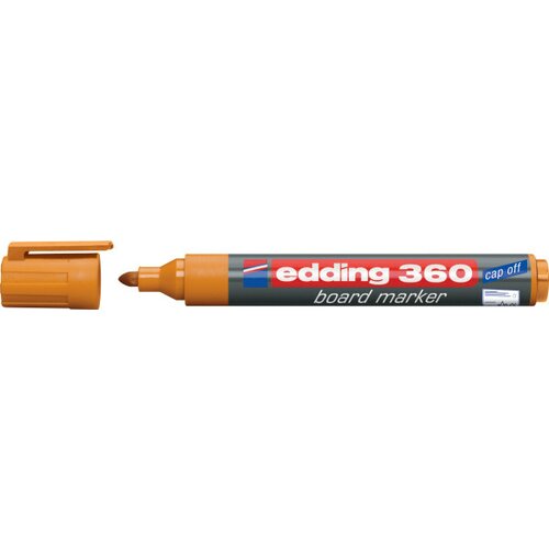 Edding marker za belu tablu 360 1,5-3mm, zaobljeni narandžasta Slike