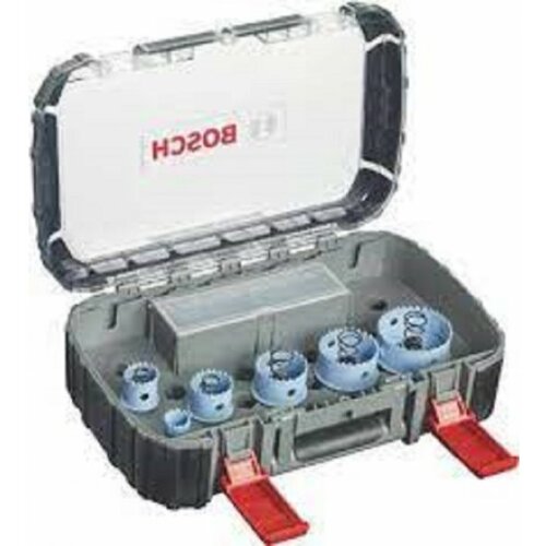 Bosch 9-delni set testera za otvore sheet metal za električare 22; 29; 35; 44; 51; 64 mm - 2608580881 Slike